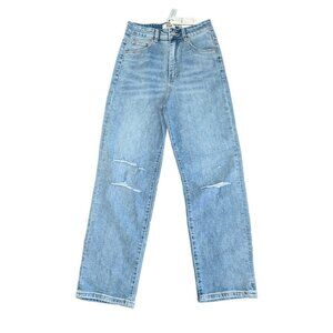 Organic Cotton Women's Light Wash Blue Zgy Denim Jeans sz 28 Nwt Nordstrom